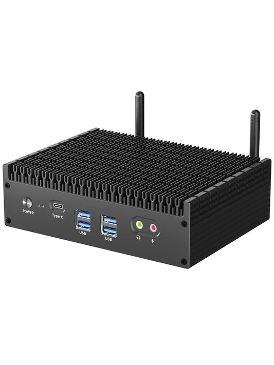 K3 Mini PC 12Th Gen Core I7-1255U, Fanless Mini Computers(10C/